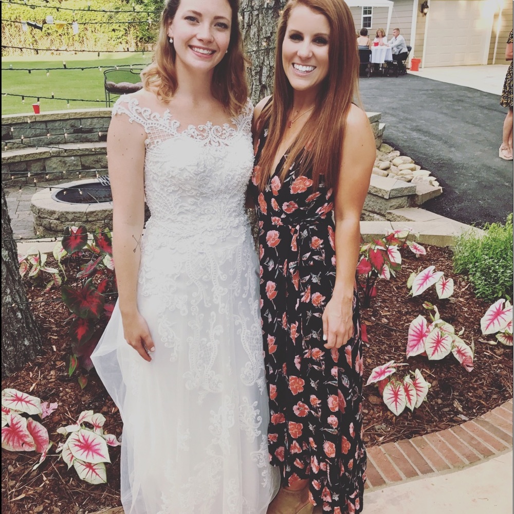 Floral maxi dress